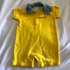 Ralph Lauren yellow sun suit